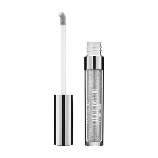 Maybelline Color Tattoo Eye Chrome Oogschaduw - 580 Silver Spark