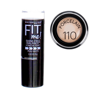 Maybelline Fit Me , 2-in-1 Anti Glanz Make-Up Stick