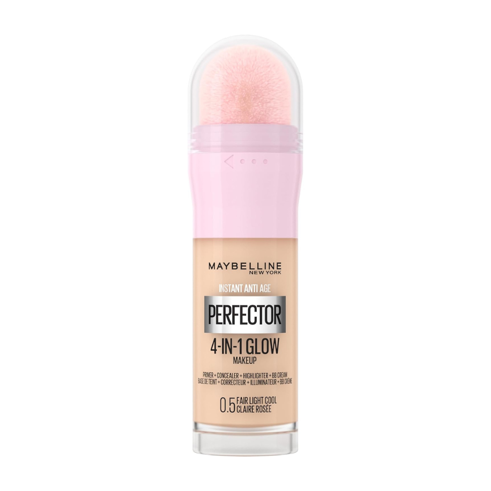 Maybelline New York Instant Anti-Age Perfector 4-in-1 Glow - Fair Light Cool - Primer, Concealer, Highlighter en BB-Cream in één - 20 ml