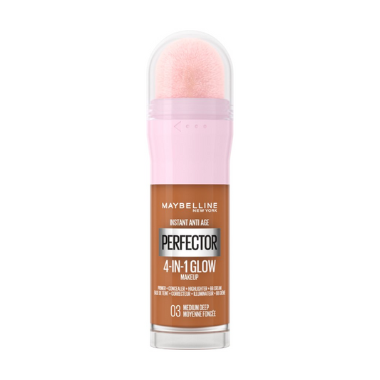 Maybelline New York Instant Anti-Age Perfector 4-in-1 Glow - Medium Deep - Primer, Concealer, Highlighter en BB-Cream in één - 20 ml