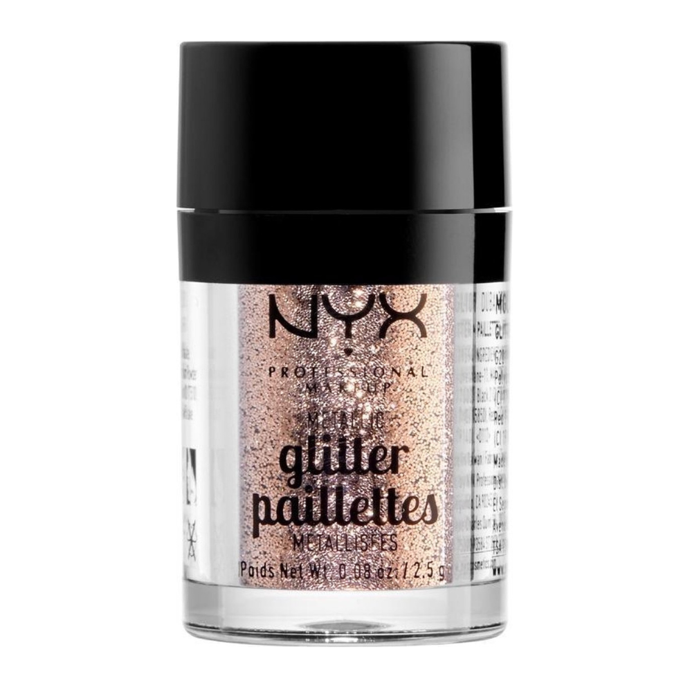 NYX Professional Makeup Metallic Glitter - Goldstone - Glitter - 2,5 gr