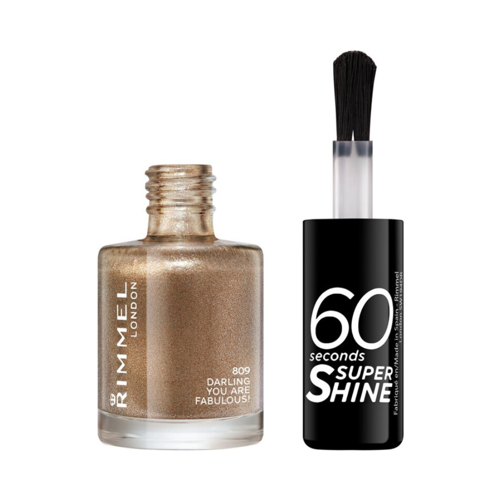 Rimmel 60 Sec Nail Polish Quick D 8 ML  809 Darling U R Fab!