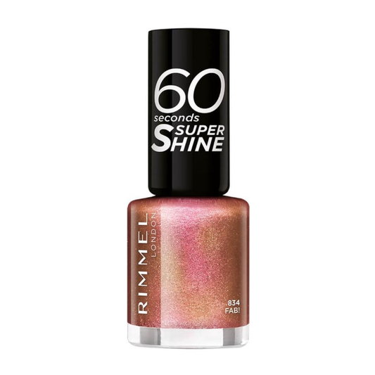 Rimmel London 60 Seconds Super Shine Nagellak - 834 Fab! (L)