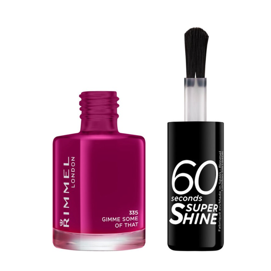 Rimmel London 60 seconds supershine nagellak -335 Gimme Some Of That - Berry