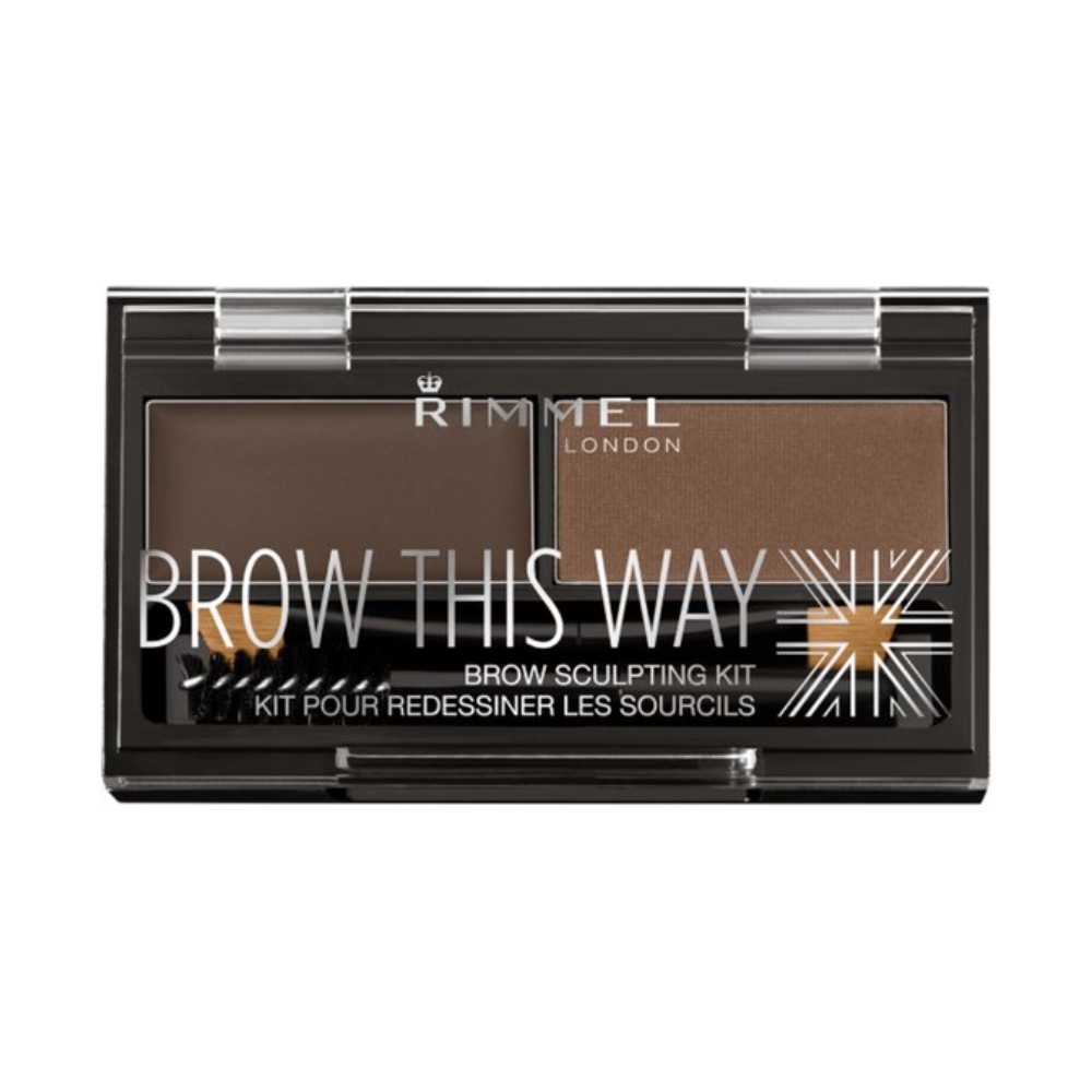 Rimmel London Brow This Way Kit Wenkbrauwpoeder - 003 Dark Brown