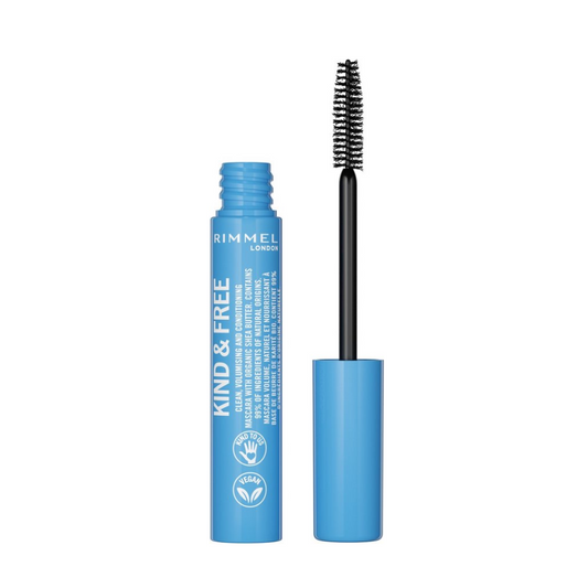 Rimmel London – KIND &amp; FREE – Vegane Wimperntusche – 001 Schwarz