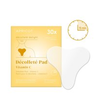 ABRIKOZEN Decolleté Pad Vitamine C “décolleté delight”- Verjong & hydrateer met de Vitamine C Decolleté Pad - 30 behandelingen